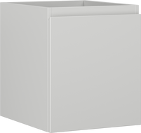 Mexen Orio armoire de salle de bain sous lavabo 40 cm, 1 tiroir, gris mat - 91A10-04047-1-BF62