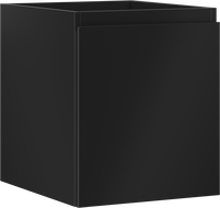 Mexen Orio meuble de salle de bains sous-lavabo 40 cm, 1 tiroir, noir mat - 91A10-04047-1-BF71