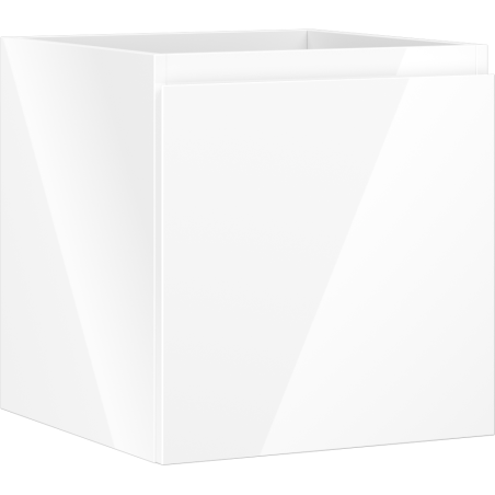 Mexen Orio meuble de salle de bain sous lavabo 45 cm, 1 tiroir, blanc brillant - 91A10-04547-1-BF00