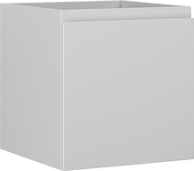 Mexen Orio meuble de salle de bain sous-lavabo 45 cm, 1 tiroir, gris mat - 91A10-04547-1-BF62