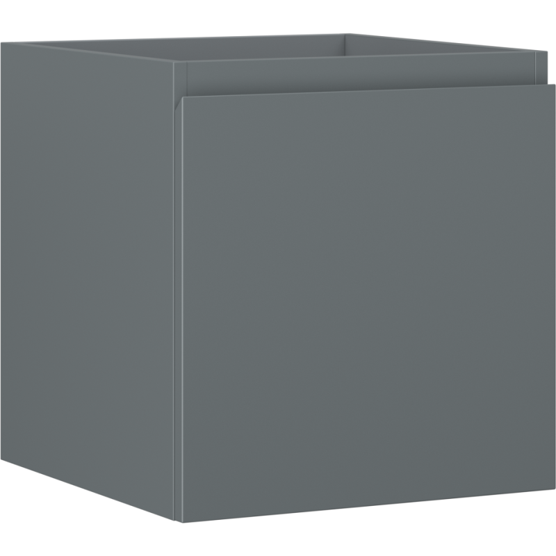 Mexen Orio meuble sous-lavabo 45 cm, 1 tiroir, graphite mat - 91A10-04547-1-BF66