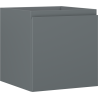 Mexen Orio meuble sous-lavabo 45 cm, 1 tiroir, graphite mat - 91A10-04547-1-BF66