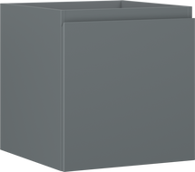 Mexen Orio armoire de salle de bain sous lavabo 45 cm, 1 tiroir, graphite mat - 91A10-04547-1-BF66