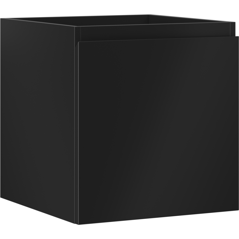 Mexen Orio meuble de salle de bain sous-lavabo 45 cm, 1 tiroir, noir mat - 91A10-04547-1-BF71