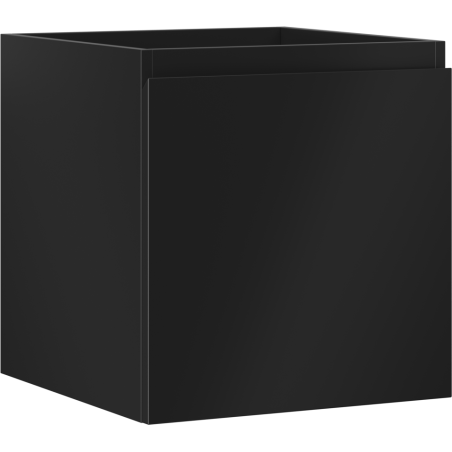 Mexen Orio meuble de salle de bain sous-lavabo 45 cm, 1 tiroir, noir mat - 91A10-04547-1-BF71