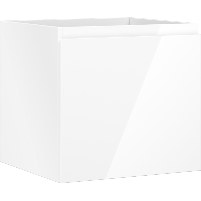 Mexen Orio meuble de salle de bain sous lavabo 50 cm, 1 tiroir, blanc brillant - 91A10-05047-1-BF00