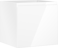 Mexen Orio armoire de salle de bain sous-lavabo 50 cm, 1 tiroir, blanc brillant - 91A10-05047-1-BF00