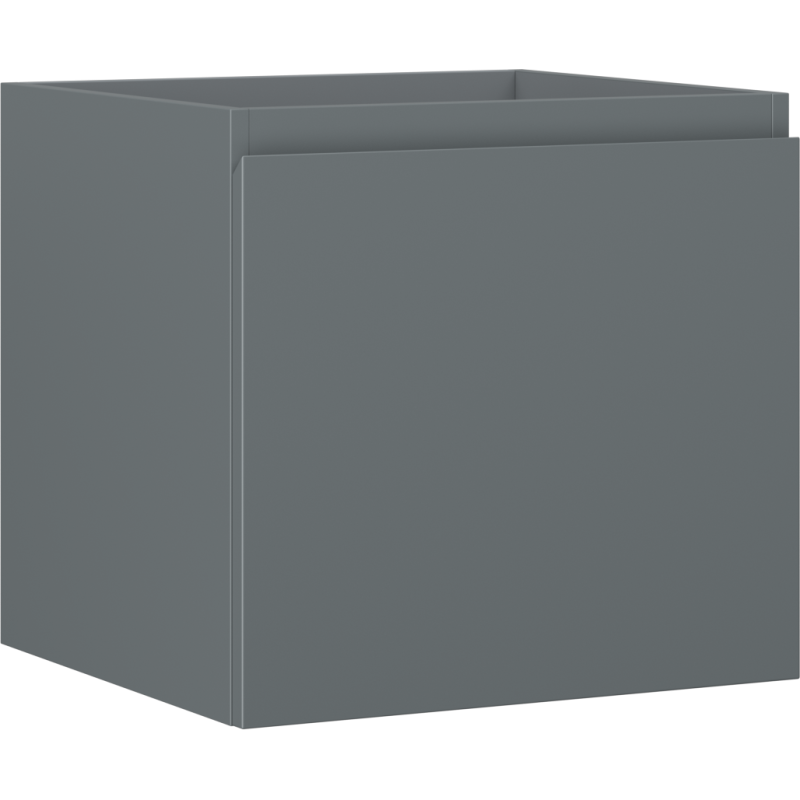 Mexen Orio armoire de salle de bain sous lavabo 50 cm, 1 tiroir, graphite mat - 91A10-05047-1-BF66