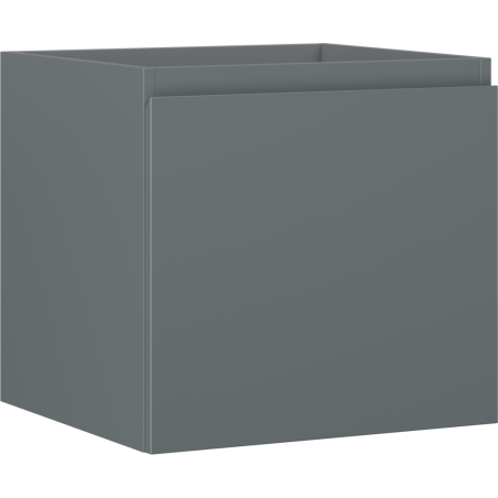 Mexen Orio armoire de salle de bain sous lavabo 50 cm, 1 tiroir, graphite mat - 91A10-05047-1-BF66