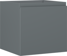 Mexen Orio armoire de salle de bain sous lavabo 50 cm, 1 tiroir, graphite mat - 91A10-05047-1-BF66