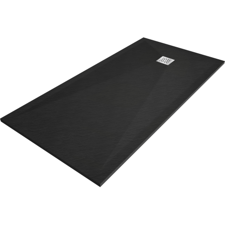 Mexen Stone+ receveur de douche composite rectangulaire 160 x 90 cm, noir - 44709016