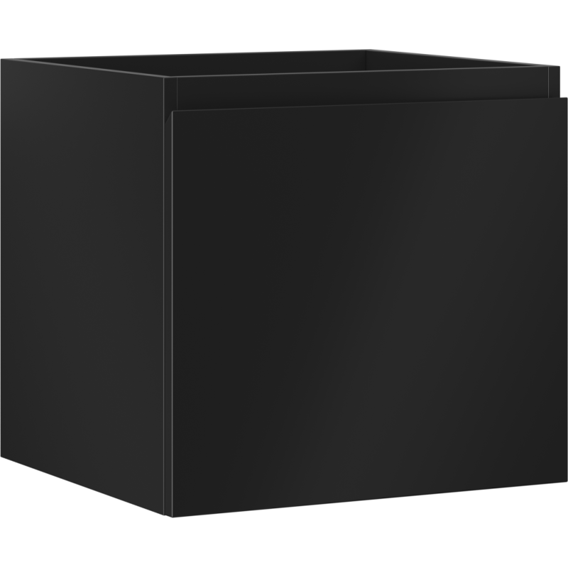 Mexen Orio armoire de salle de bain sous lavabo 50 cm, 1 tiroir, noir mat - 91A10-05047-1-BF71