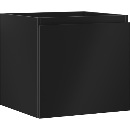 Mexen Orio armoire de salle de bain sous lavabo 50 cm, 1 tiroir, noir mat - 91A10-05047-1-BF71