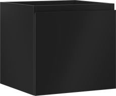 Mexen Orio armoire de salle de bain sous lavabo 50 cm, 1 tiroir, noir mat - 91A10-05047-1-BF71