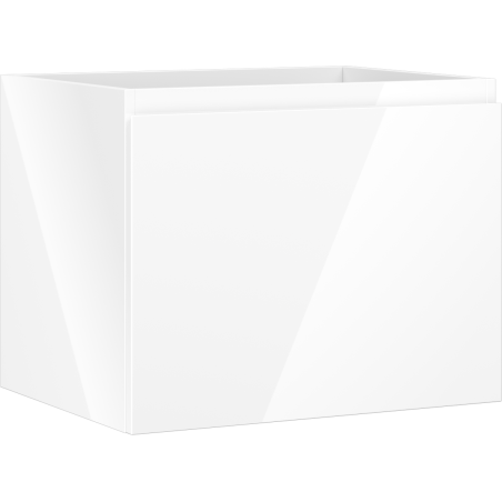 Mexen Orio meuble de salle de bain sous lavabo 60 cm, 1 tiroir, blanc brillant - 91A10-06047-1-BF00