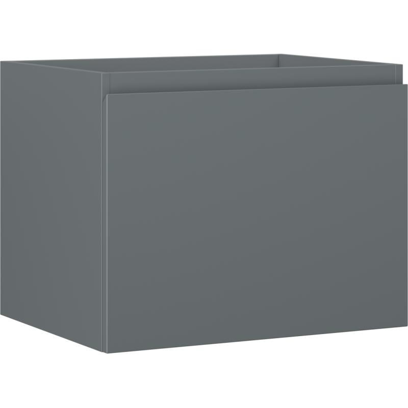 Mexen Orio meuble de salle de bain sous-lavabo 60 cm, 1 tiroir, graphite mat - 91A10-06047-1-BF66