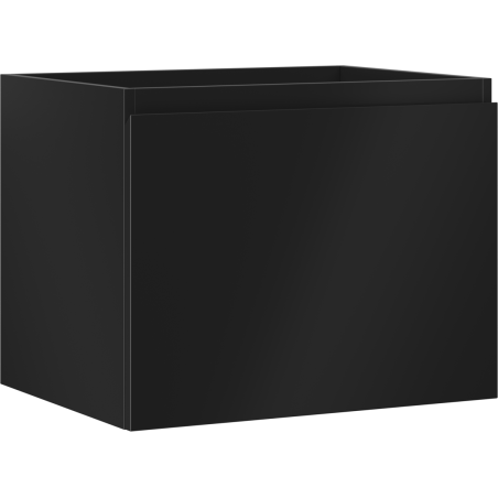 Mexen Orio armoire de salle de bain sous lavabo 60 cm, 1 tiroir, noir mat - 91A10-06047-1-BF71