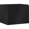 Mexen Orio armoire de salle de bain sous lavabo 60 cm, 1 tiroir, noir mat - 91A10-06047-1-BF71