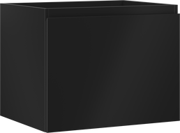 Mexen Orio armoire de salle de bain sous lavabo 60 cm, 1 tiroir, noir mat - 91A10-06047-1-BF71