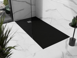 Mexen Stone+ receveur de douche composite rectangulaire 200 x 90 cm, noir - 44709020