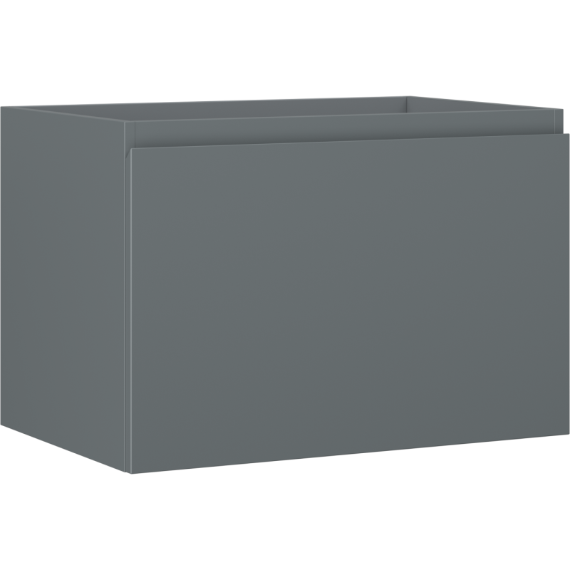 Mexen Orio meuble de salle de bain sous lavabo 70 cm, 1 tiroir, graphite mat - 91A10-07047-1-BF66