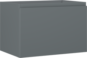 Mexen Orio armoire de salle de bain sous lavabo 70 cm, 1 tiroir, graphite mat - 91A10-07047-1-BF66