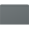 Mexen Orio armoire de salle de bain sous lavabo 70 cm, 1 tiroir, graphite mat - 91A10-07047-1-BF66