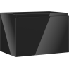 Mexen Orio meuble de salle de bain sous lavabo 70 cm, 1 tiroir, noir brillant - 91A10-07047-1-BF70