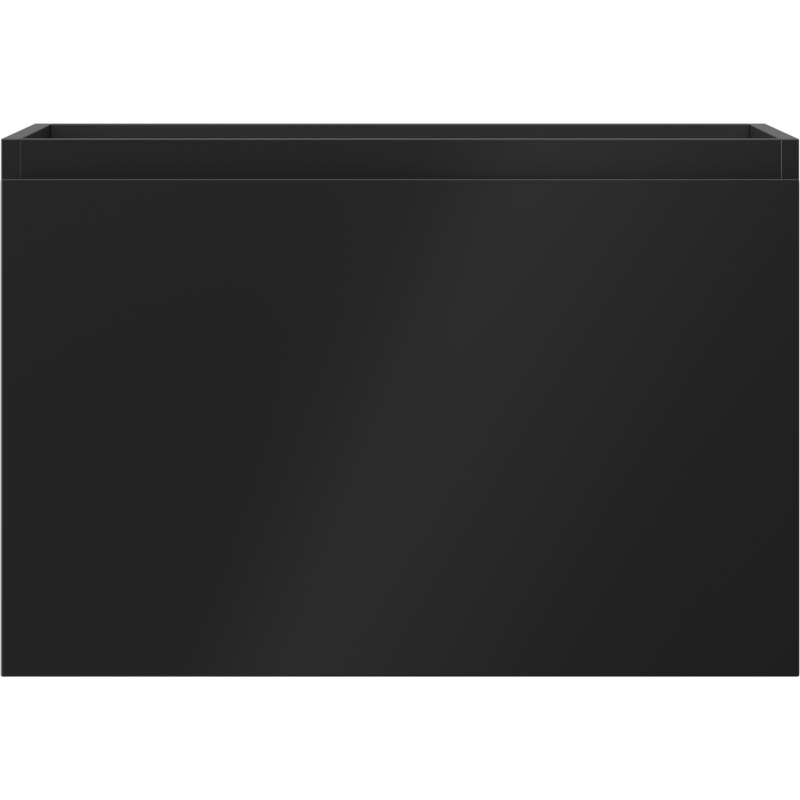 Mexen Orio meuble de salle de bain sous-lavabo 70 cm, 1 tiroir, noir mat - 91A10-07047-1-BF71