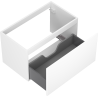 Mexen Orio meuble de salle de bain sous lavabo 80 cm, 1 tiroir, blanc mat - 91A10-08047-1-BF01