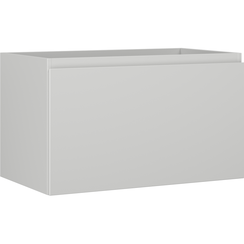 Mexen Orio armoire de salle de bain sous lavabo 80 cm, 1 tiroir, gris mat - 91A10-08047-1-BF62