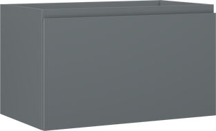 Mexen Orio meuble de salle de bain sous-vasque 80 cm, 1 tiroir, graphite mat - 91A10-08047-1-BF66