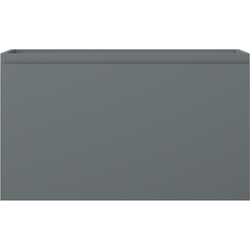 Mexen Orio meuble de salle de bain sous-vasque 80 cm, 1 tiroir, graphite mat - 91A10-08047-1-BF66