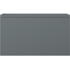 Mexen Orio meuble de salle de bain sous-vasque 80 cm, 1 tiroir, graphite mat - 91A10-08047-1-BF66