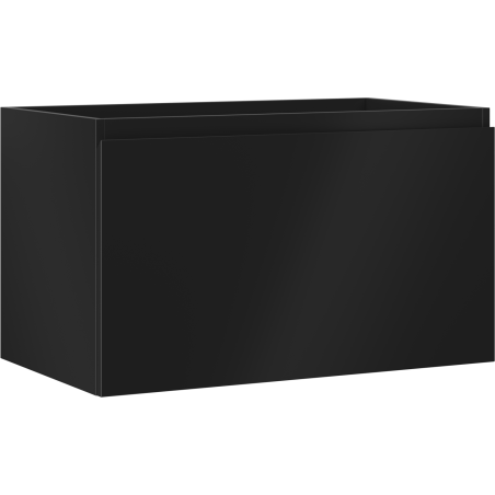 Mexen Orio armoire de salle de bain sous lavabo 80 cm, 1 tiroir, noir mat - 91A10-08047-1-BF71