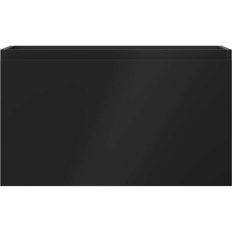 Mexen Orio armoire de salle de bain sous lavabo 80 cm, 1 tiroir, noir mat - 91A10-08047-1-BF71