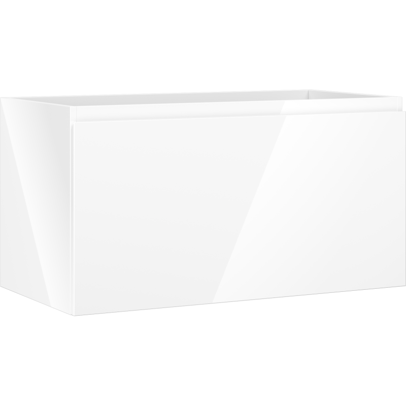 Mexen Orio armoire de salle de bain sous lavabo 90 cm, 1 tiroir, blanc brillant - 91A10-09047-1-BF00