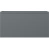Mexen Orio meuble sous-vasque 90 cm, 1 tiroir, graphite mat - 91A10-09047-1-BF66