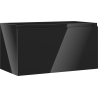 Mexen Orio armoire de salle de bain sous lavabo 90 cm, 1 tiroir, noir brillant - 91A10-09047-1-BF70