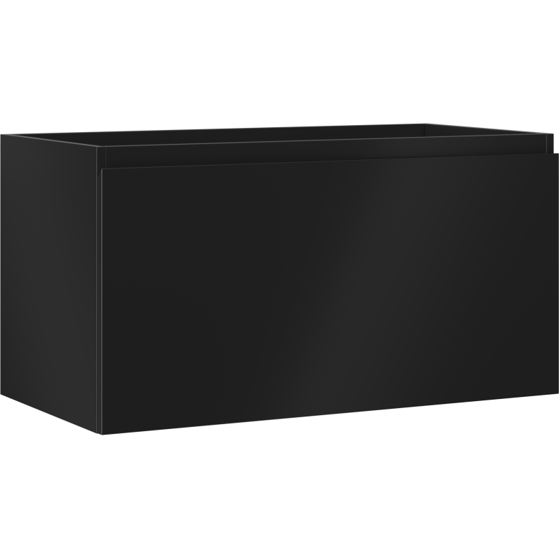 Mexen Orio meuble de salle de bains sous-vasque 90 cm, 1 tiroir, noir mat - 91A10-09047-1-BF71