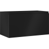Mexen Orio meuble de salle de bain sous lavabo 90 cm, 1 tiroir, noir mat - 91A10-09047-1-BF71