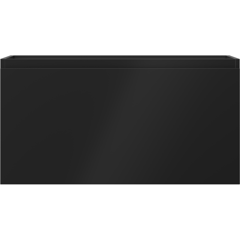 Mexen Orio meuble de salle de bains sous-vasque 90 cm, 1 tiroir, noir mat - 91A10-09047-1-BF71