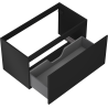 Mexen Orio meuble de salle de bain sous lavabo 90 cm, 1 tiroir, noir mat - 91A10-09047-1-BF71