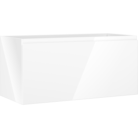 Mexen Orio meuble de salle de bains sous lavabo 100 cm, 1 tiroir, blanc brillant - 91A10-10047-1-BF00