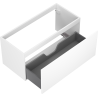 Mexen Orio meuble sous lavabo de salle de bain 100 cm, 1 tiroir, blanc mat - 91A10-10047-1-BF01