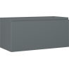Mexen Orio meuble sous-lavabo 100 cm, 1 tiroir, graphite mat - 91A10-10047-1-BF66