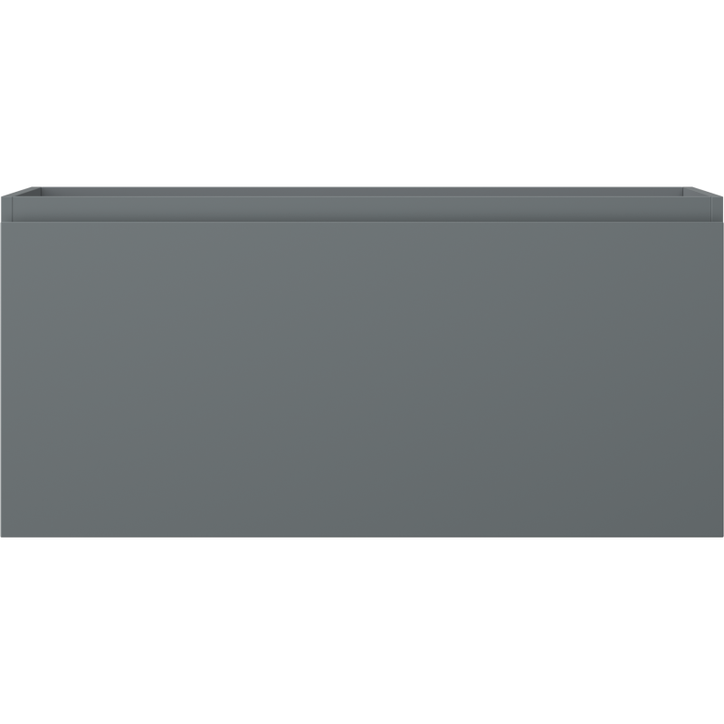 Mexen Orio armoire de salle de bains sous lavabo 100 cm, 1 tiroir, graphite mat - 91A10-10047-1-BF66