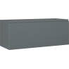 Mexen Orio armoire de salle de bain sous-vasque 120 cm, 1 tiroir, graphite mat - 91A10-12047-1-BF66