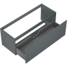 Mexen Orio meuble de salle de bain sous-lavabo 120 cm, 1 tiroir, graphite mat - 91A10-12047-1-BF66