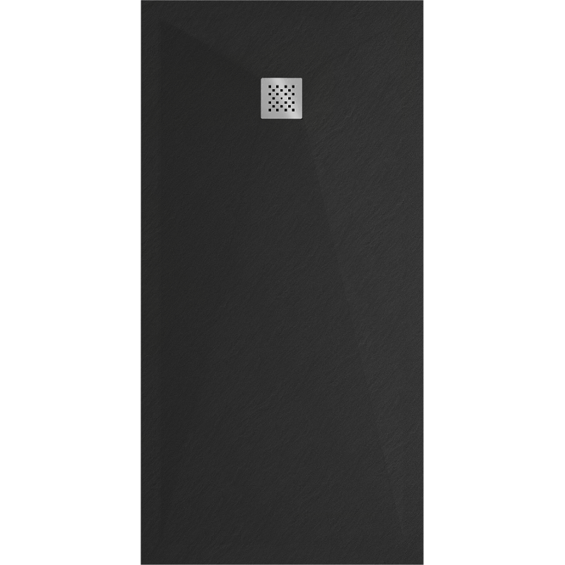 Mexen Stone+ receveur de douche rectangulaire en composite 180 x 100 cm, noir - 44701018